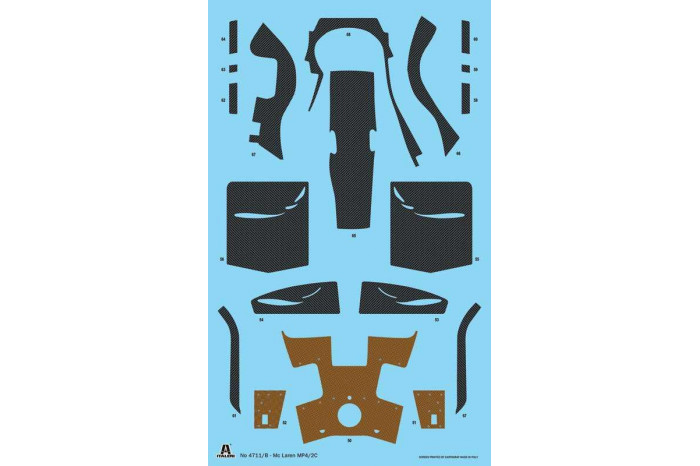 Model Kit auto 4711 - Mc Laren MP4/2C Prost Rosberg (1:12)