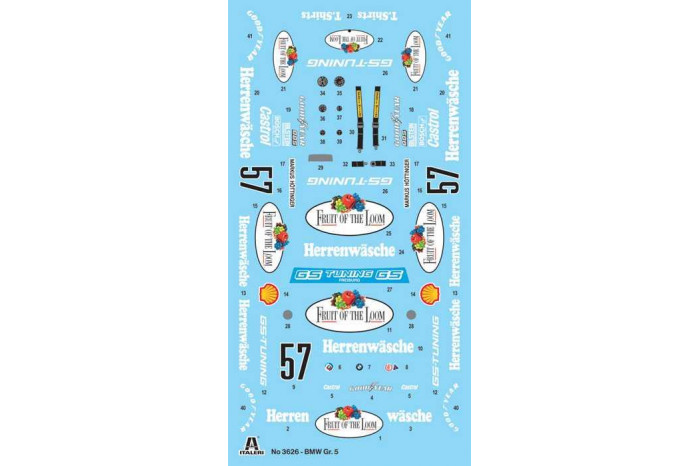 Model Kit auto 3626 - BMW Gr. 5 (1:24)