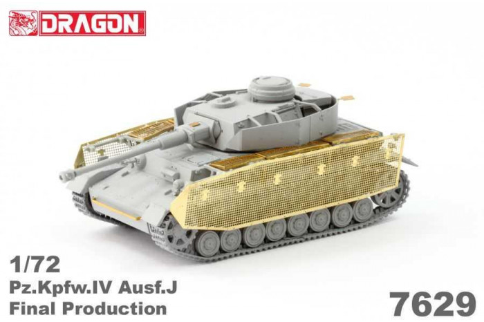 Model Kit tank 7629 - Pz.Kpfw.IV Ausf.J Final Production (1:72)