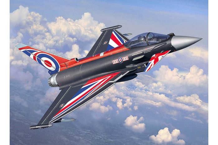 Plastic ModelKit letadlo 03820 - Eurofighter „Black Jack“ (1:48)