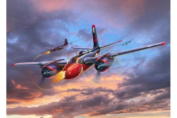 Plastic ModelKit letadlo 03823 - B-26C Invader (1:48)