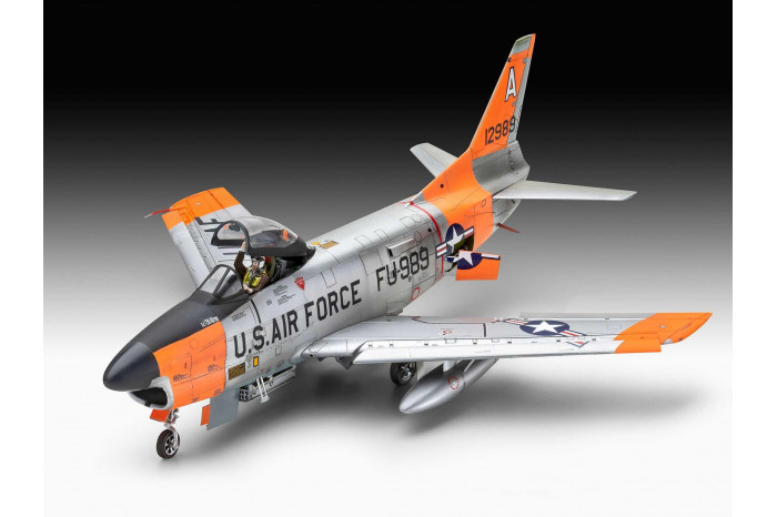 Plastic ModelKit letadlo 03832 - F-86D Dog Sabre (1:48)