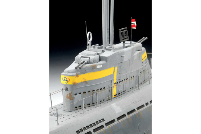 Plastic ModelKit ponorka 05177 - German Submarine Typ XXI (1:144)