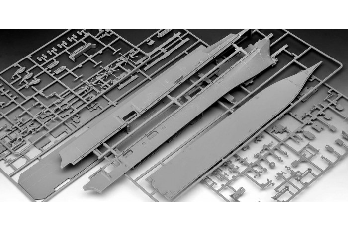 Plastic ModelKit loď 05178 - Assault Carrier USS WASP CLASS (1:700)