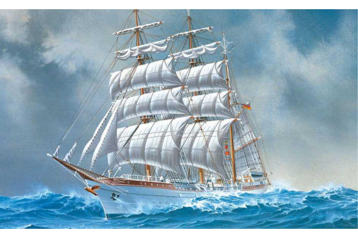 Plastic ModelKit loď 05432 - Gorch Fock (1:350)