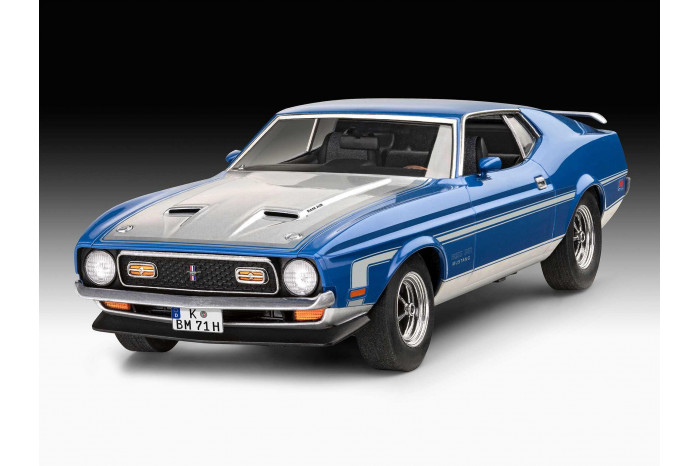 Plastic ModelKit auto 07699 - 71 Ford Mustang Boss 351 (1:25)
