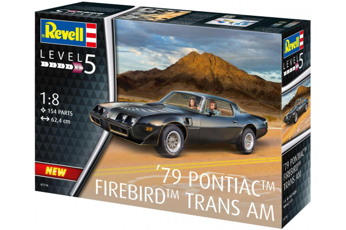 Plastic ModelKit auto 07710 - Pontiac Firebird Trans Am (1:8)