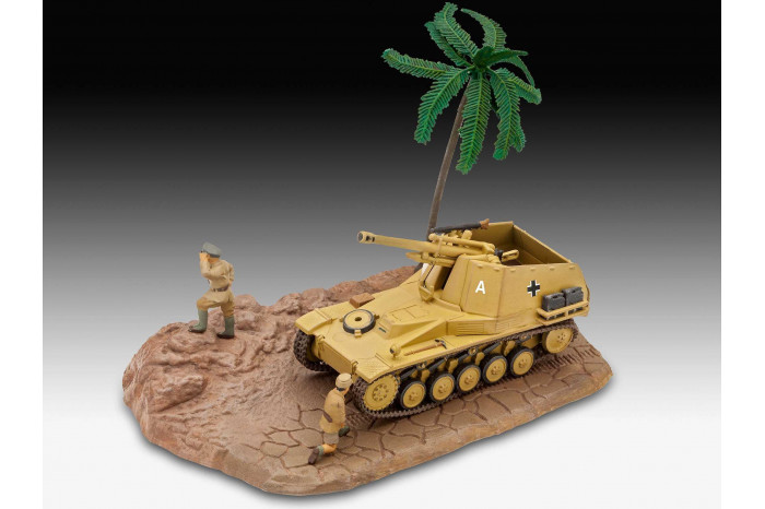 Gift-Set diorama 03334 - Sd.Kfz. 124 Wespe (1:76)
