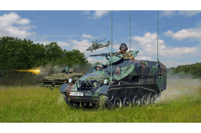 Plastic ModelKit military 03336 - Wiesel 2 LeFlaSys BF/UF (1:35)