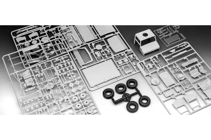 Plastic ModelKit military 03337 - Unimog 2T milgl (1:35)