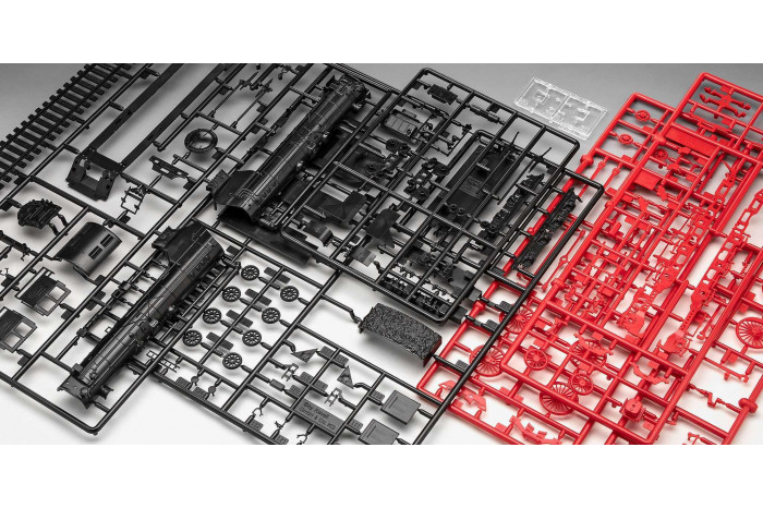 Plastic ModelKit lokomotiva 02171 - Express locomotive BR 02 & Tender 2'2'T30 (1:87)