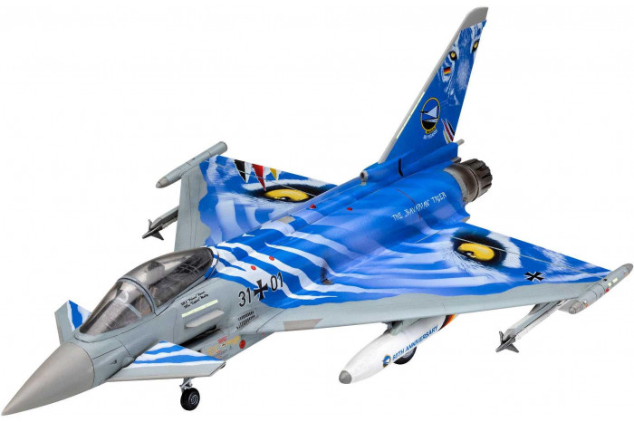 ModelSet letadlo 63818 - Eurofighter Typhoon"Bavarian Tiger 2021" (1:72)