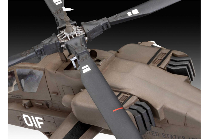 ModelSet vrtulník 63824 - AH-64A Apache (1:72)