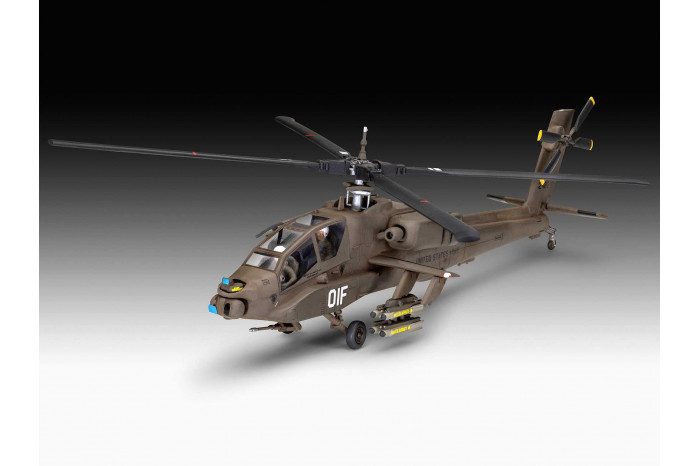 ModelSet vrtulník 63824 - AH-64A Apache (1:72)