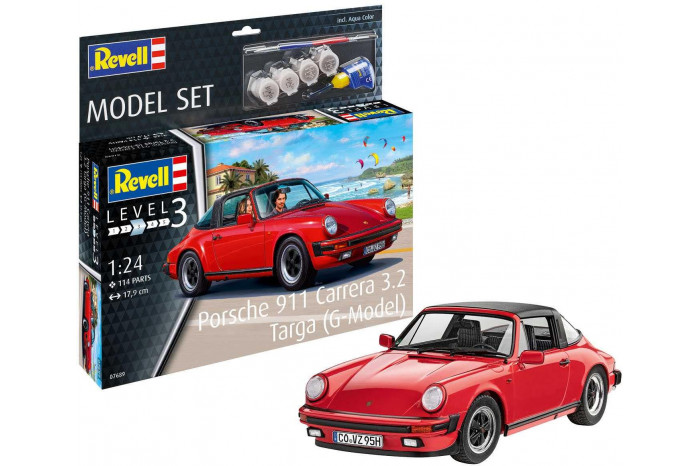 ModelSet auto 67689 - Porsche 911 Targa (G-Model) (1:24)