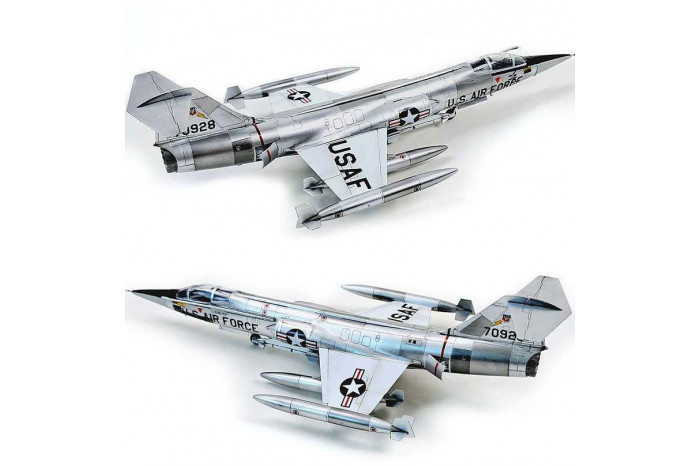 Model Kit letadlo 12576 - USAF F-104C "Vietnam War" (1:72)