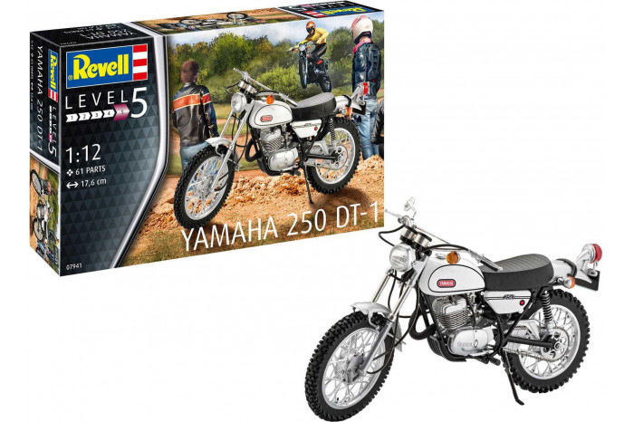 Plastic ModelKit motorka 07941 - Yamaha 250 DT-1 (1:12)