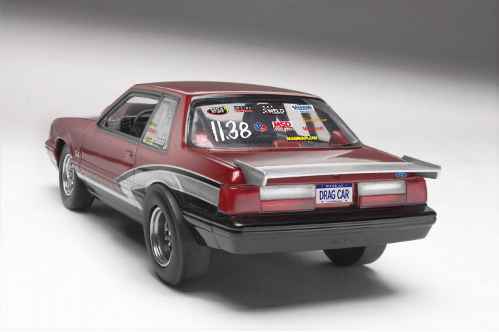 Plastic ModelKit MONOGRAM auto 4195 - 90 Mustang LX 5,0 Drag Racer (1:25)