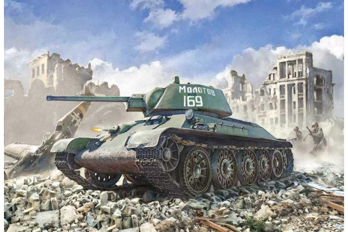 Model Kit tank 6570 - T-34/76 Mod. 43 (1:35)