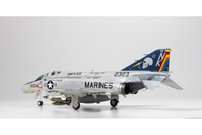 Model Kit letadlo 12315 - USMC F-4B/N VMFA-531 "GRAY GHOSTS" (1:48)
