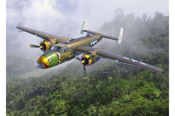 Model Kit letadlo 12328 - USAAF B-25D "Pacific Theatre" (1:48)