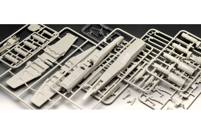 Gift-Set SW 06054 - X-Wing Fighter (1:57) + TIE Fighter (1:65)