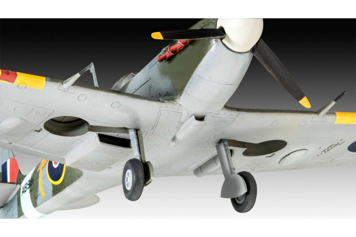 Plastic Modelkit letadla 03710 - Bf109G-10 & Spitfire Mk.V (1:72)