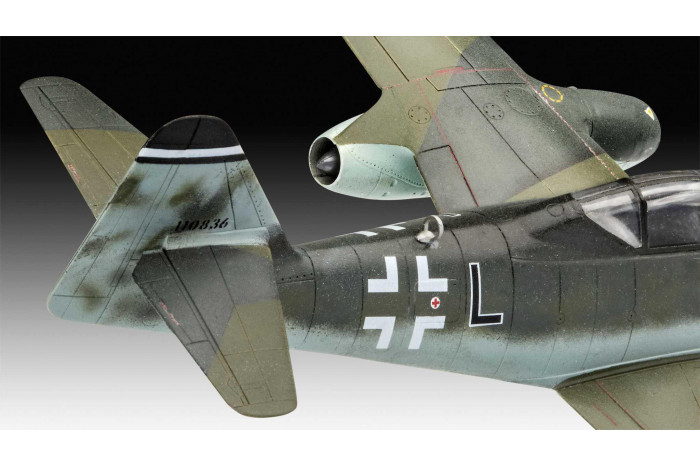 Plastic Modelkit letadla 03711 - Me262 & P-51B (1:72)