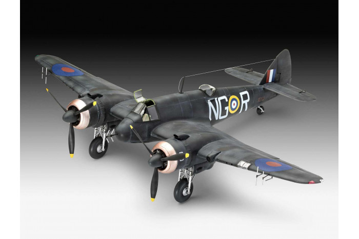 Plastic ModelKit letadlo 03854 - Beaufighter IF Nightfighter (1:48)