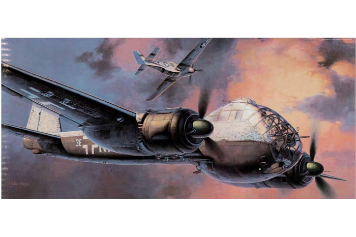 Plastic ModelKit letadlo 03855 - Junkers Ju188 A-1 "Rächer" (1:48)