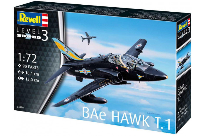 Plastic ModelKit letadlo 04970 - BAe Hawk T.1 (1:72)