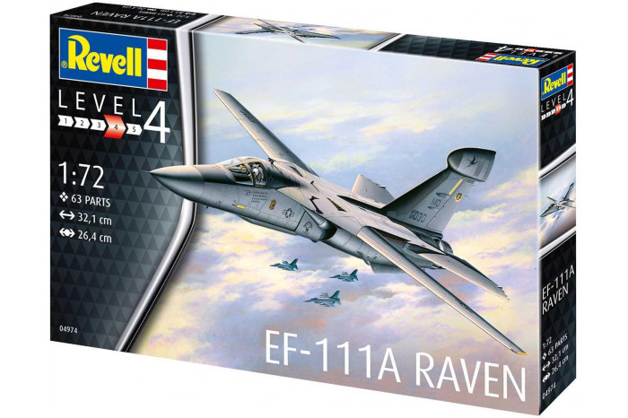 Plastic ModelKit letadlo 04974 - EF-111A Raven (1:72)