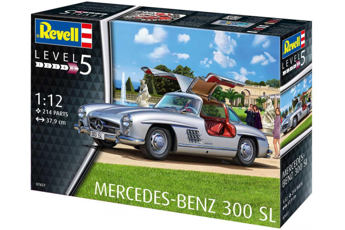 Plastic ModelKit auto 07657 - Mercedes-Benz 300 SL (1:12)