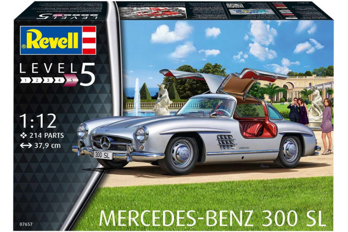 Plastic ModelKit auto 07657 - Mercedes-Benz 300 SL (1:12)