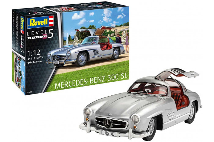 Plastic ModelKit auto 07657 - Mercedes-Benz 300 SL (1:12)