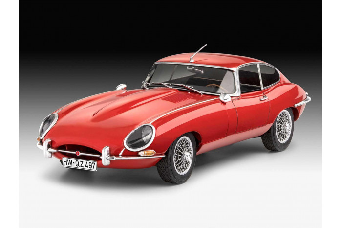 Plastic ModelKit auto 07668 - Jaguar E-Type (Coupé) (1:24)