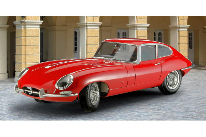 Plastic ModelKit auto 07668 - Jaguar E-Type (Coupé) (1:24)