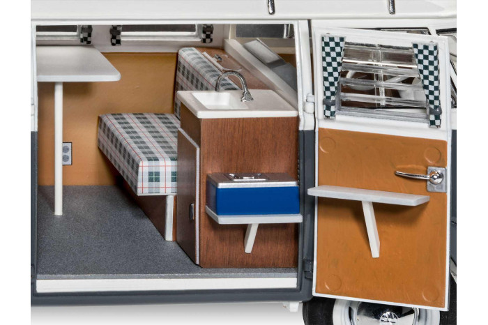 Plastic ModelKit auto 07674 - VW T1 Camper (1:24)