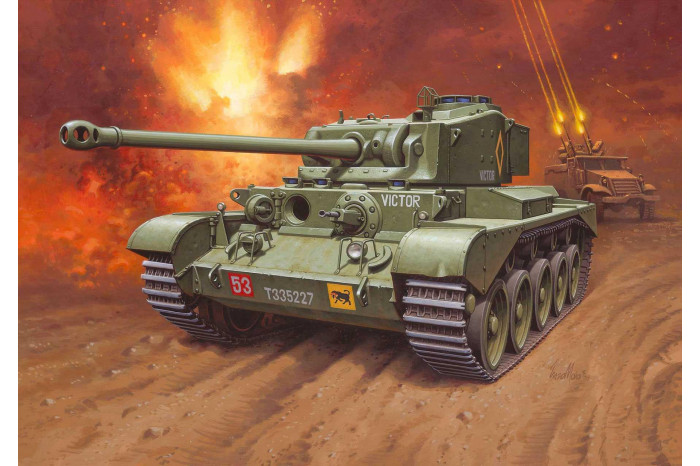 Plastic ModelKit tank 03317 - A-34 Comet Mk.1 (1:76)