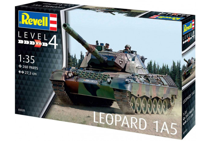 Plastic ModelKit tank 03320 - Leopard 1A5 (1:35)