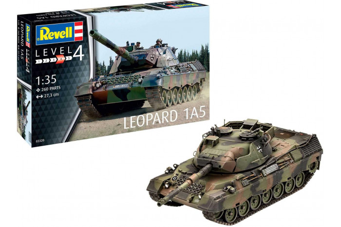 Plastic ModelKit tank 03320 - Leopard 1A5 (1:35)