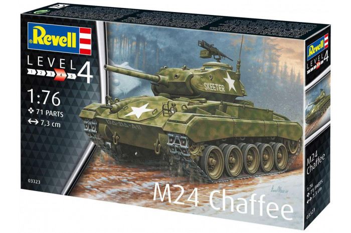 Plastic ModelKit tank 03323 - M24 Chaffee (1:76)