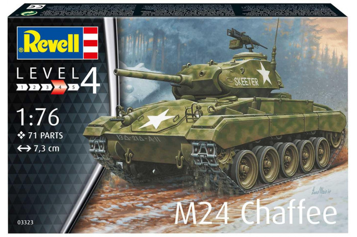 Plastic ModelKit tank 03323 - M24 Chaffee (1:76)
