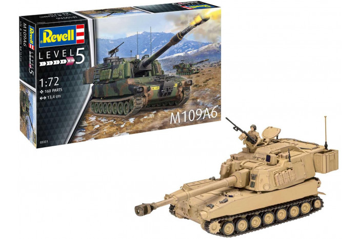 Plastic ModelKit tank 03331 - M109A6 (1:72)