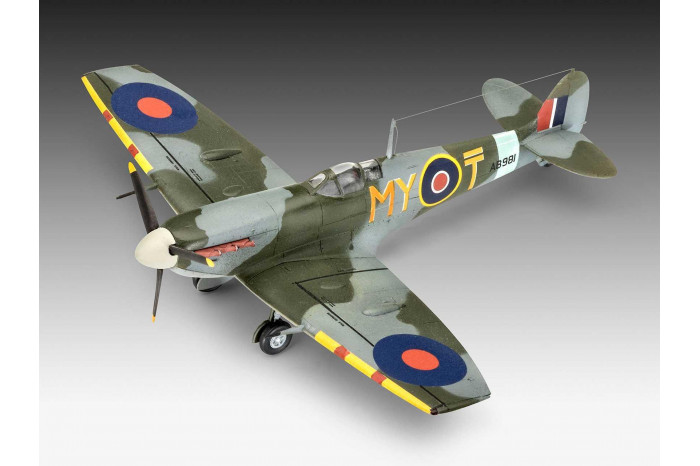 ModelSet letadla 63710 - Bf109G-10 & Spitfire Mk.V (1:72)