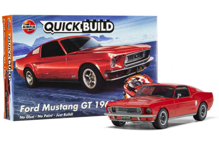 Quick Build auto J6035 - Ford Mustang GT 1968