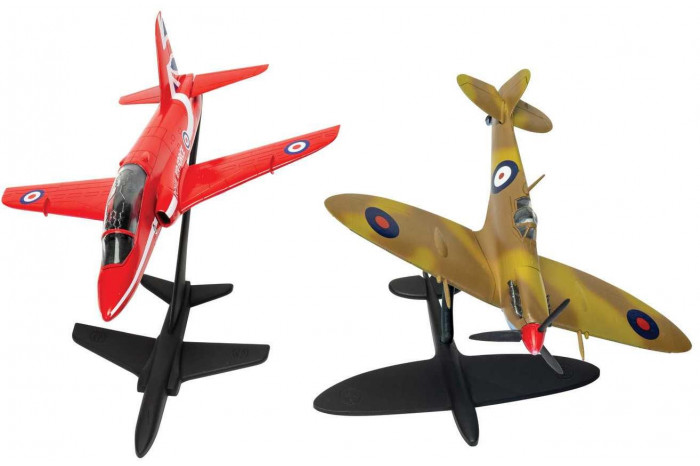 Gift Set letadla A50187 - Best of British Spitfire and Hawk (1:72)