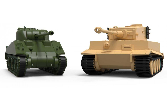 Gift Set tanky A50186 - Classic Conflict Tiger 1 vs Sherman Firefly (1:72)