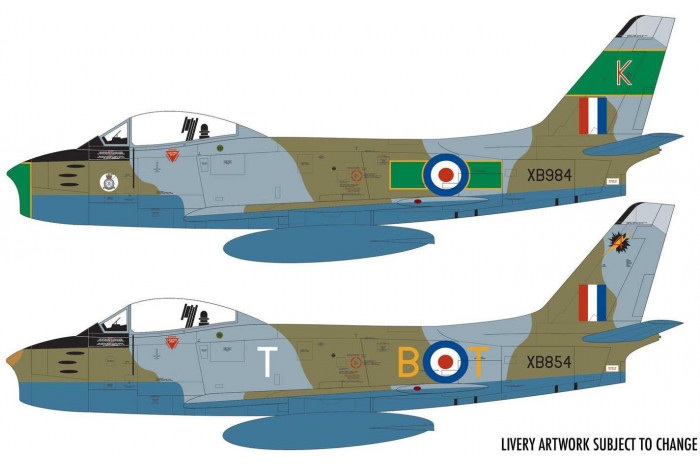 Classic Kit letadlo A08109 - Canadair Sabre F.4 (1:48)