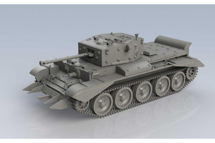 Classic Kit tank A1373 - Cruiser Mk.VIII A27M Cromwell Mk.IV (1:35)